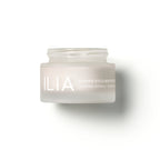 ILIA Barrier Build Skin Protectant Cream – cremefarbener Glasbehälter, weißer Hintergrund – Hautpflege