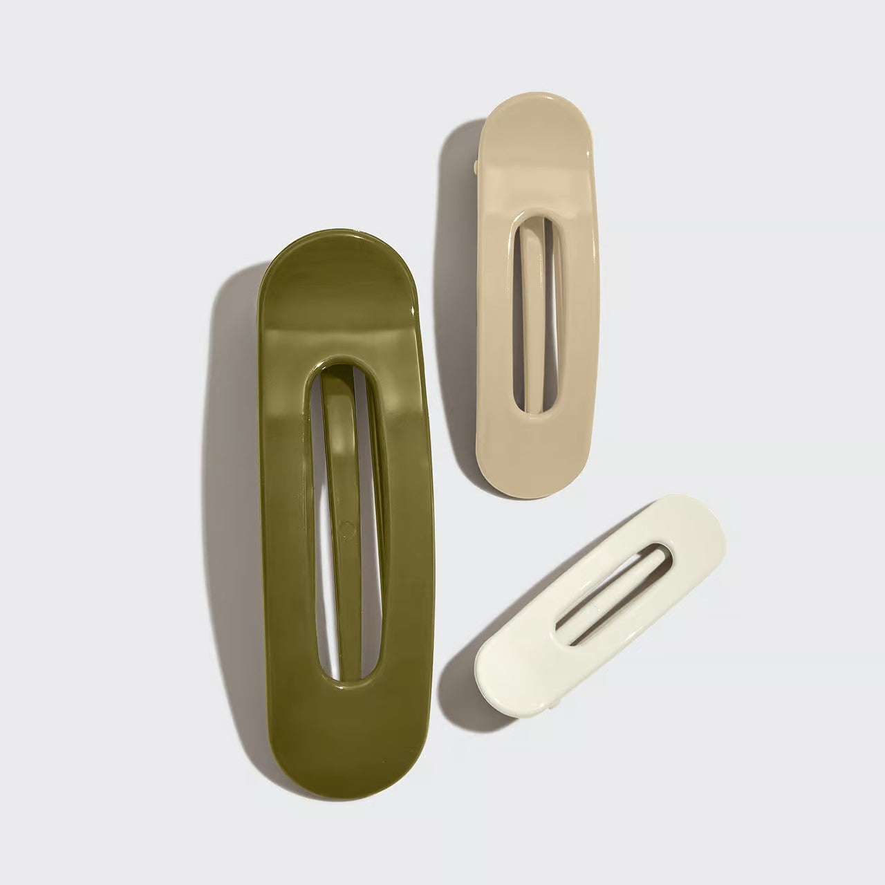 Flat Lay Claw Clips Set Ultra Glossy Eucalyptus