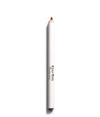 Kjaer Weis Eye Pencil Brown Refill – weißer Stift, braune Mine, weißer Hintergrund – Augen-Make-up