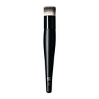 Flat Top Foundation Brush #1.00 – schwarzer Griff, flacher Pinselkopf, weißer Hintergrund – Make-up Pinsel