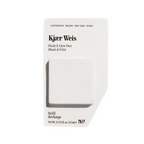Kjaer Weis Flush & Glow Duo Refill – white refill pack 3.5 ml, white background – face powder