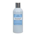 Apomanum Mediterraner Rosmarin Duschgel – durchsichtige Flasche mit silbernem Deckel, blauem Etikett, weißem Hintergrund – Körperpflege