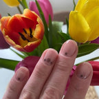 Nail Tattoo Flower Power