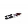 Lipstick Kapow – schwarzer Lippenstift-Tube mit transparentem Deckel, weißer Hintergrund – Make-up