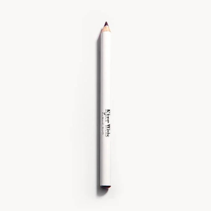 Kjaer Weis Eye Pencil Purple – weißer Stift, lila Mine, weißer Hintergrund – Augen-Make-up