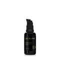 LE PURE Detox Deluxe – schwarze Flasche 30ml mit Pumpverschluss, weißer Hintergrund – Hautpflege
