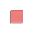 Cream Blush Blossoming – quadratische rosafarbene Creme, weißer Hintergrund – Wangenfarbe