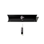 Je Ne Regrette Rien Parfum – black spray bottle 2ml, white cap, black packaging on white background – perfume