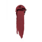 Berry red swatch of the Multi-stick on a white background, makeup