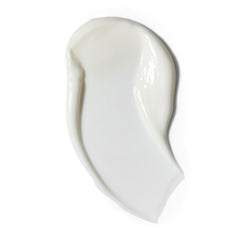 Textur der Advanced Anti-Ageing Light Cream auf weißem Hintergrund, Hautpflege