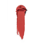 Red swatch of the Multi-stick on a white background, makeup