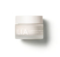 ILIA Barrier Build Skin Protectant Cream in a white jar with a white lid on a white background, skin care