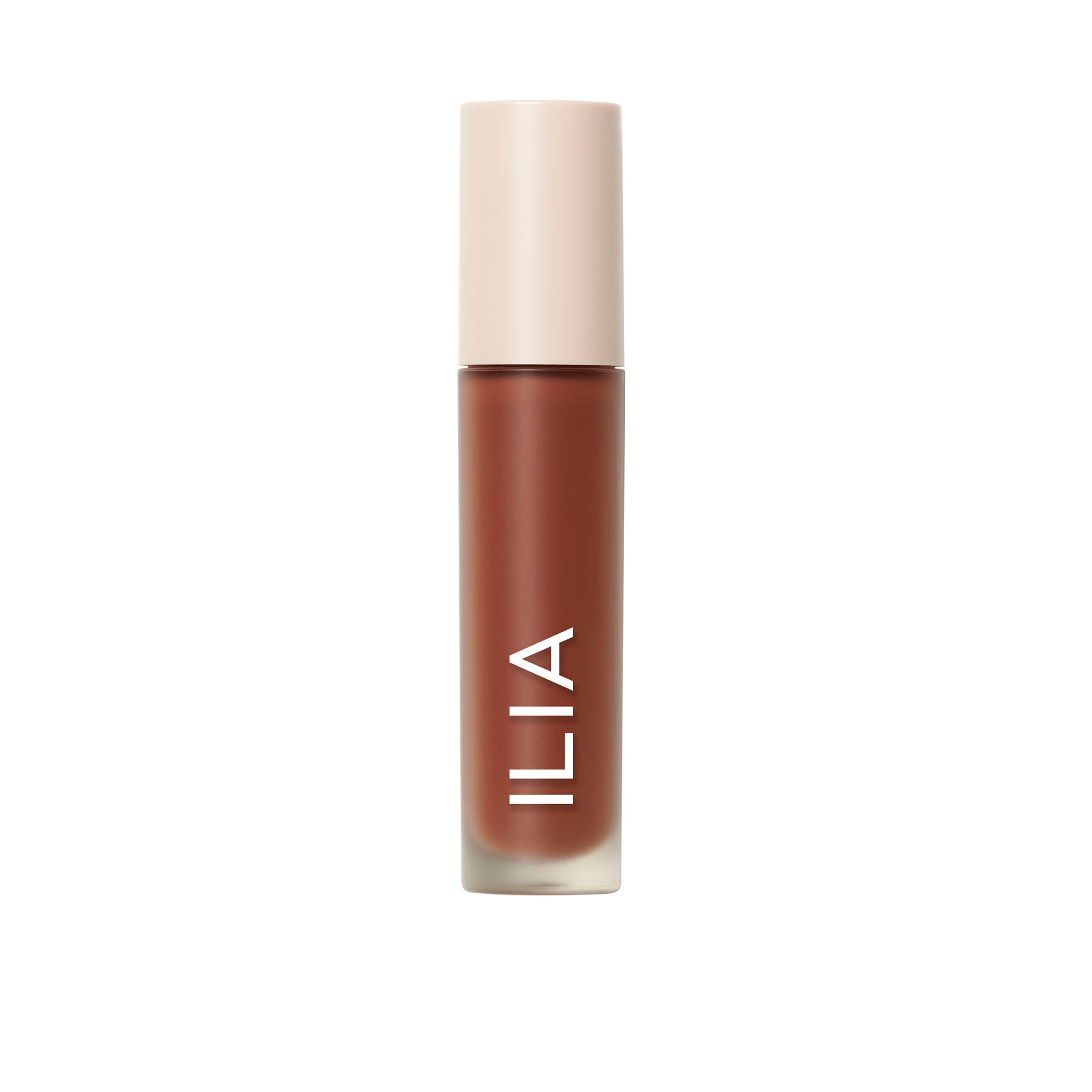 ILIA Overglaze Hydrating Lip Gloss mit beigem Verschluss auf weißem Hintergrund, Lippenpflege