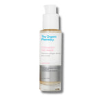 The Organic Pharmacy Collagen Gel Mask in a bottle with pump on white background, skin care