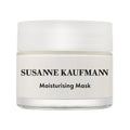 Susanne Kaufmann Moisturising Mask im Glastiegel vor weißem Hintergrund, Hautpflege