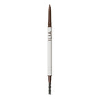 In Full Mikro-tip Augenbrauenstift von ILIA, weißer Stift auf weißem Hintergrund, Augenbrauen-Make-up