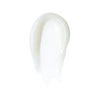 White texture of Lucid Lip Wrap Reviving Balm on a white background, lip care