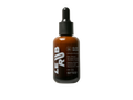 LE RUB Glow Drops SPF 50 in a brown dropper bottle, on a white background for skin care.