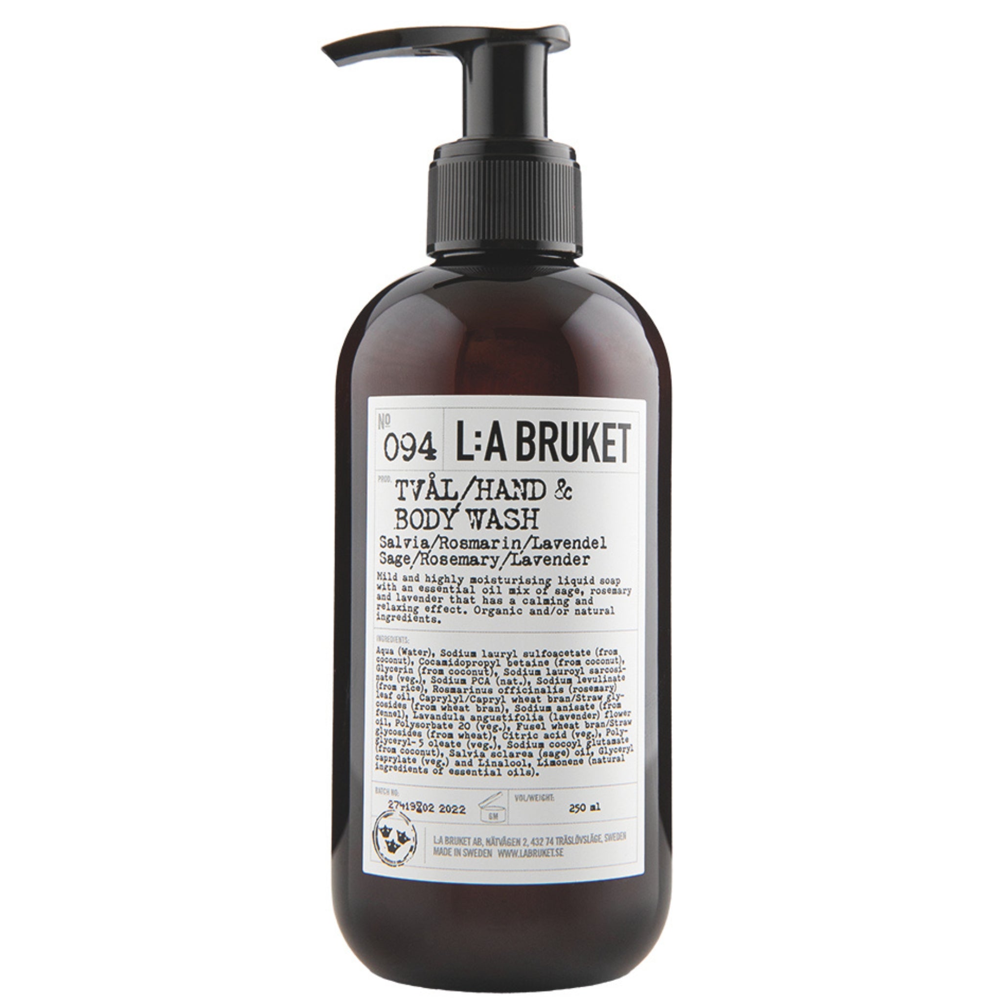 No. 094 Tval/hand & Body Wash