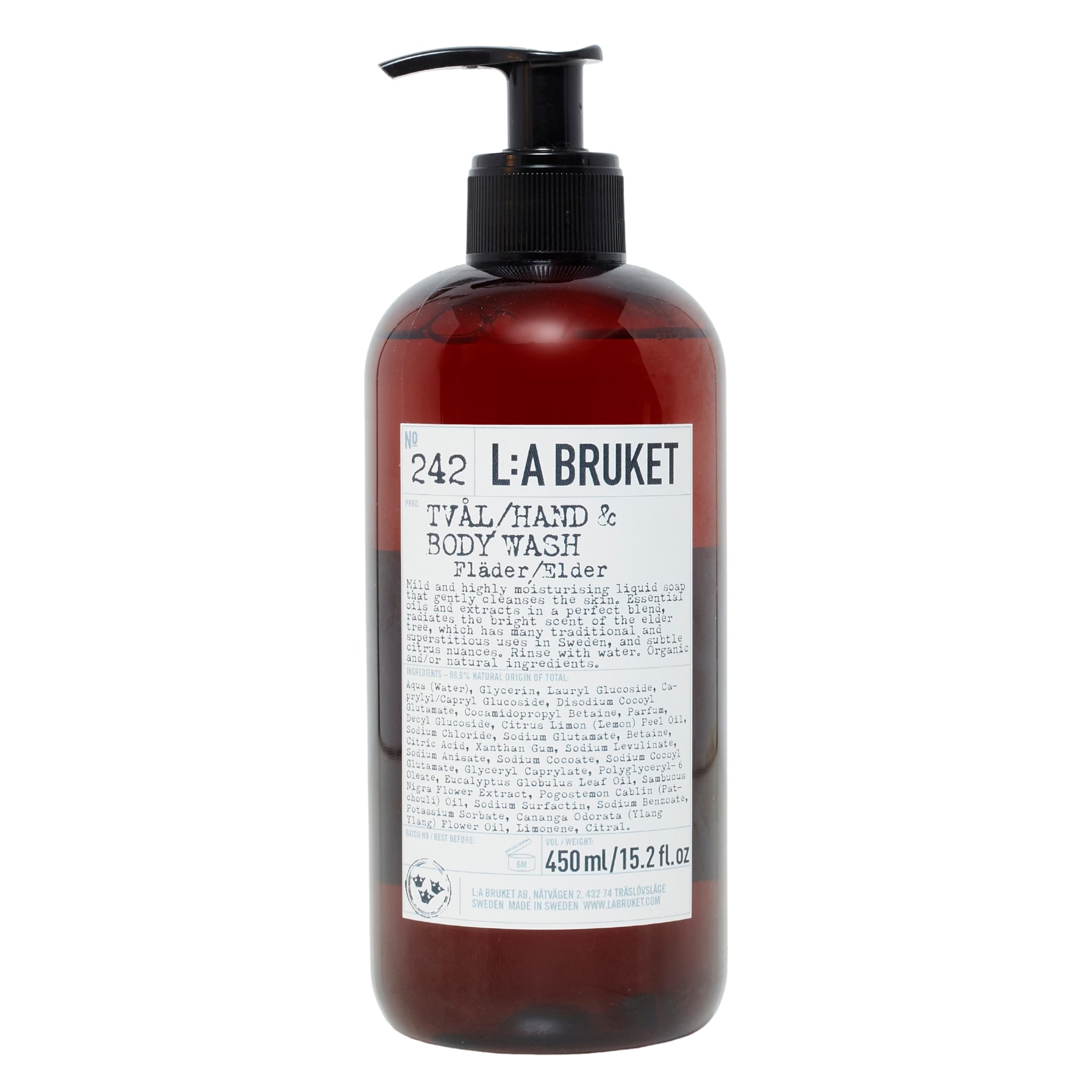 No. 242 Hand & Body Wash Fläder/elder