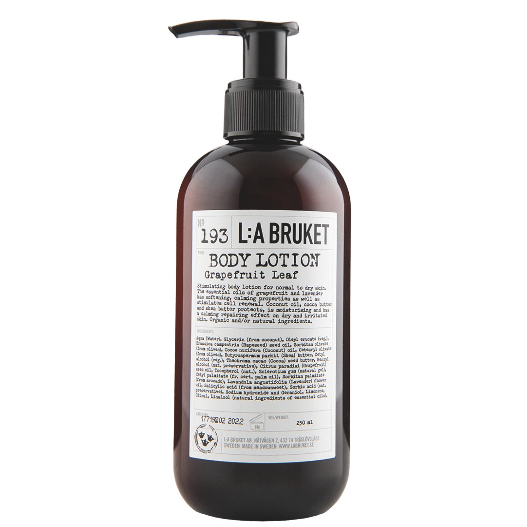 No. 193 Bodylotion Grapefruit Leaf