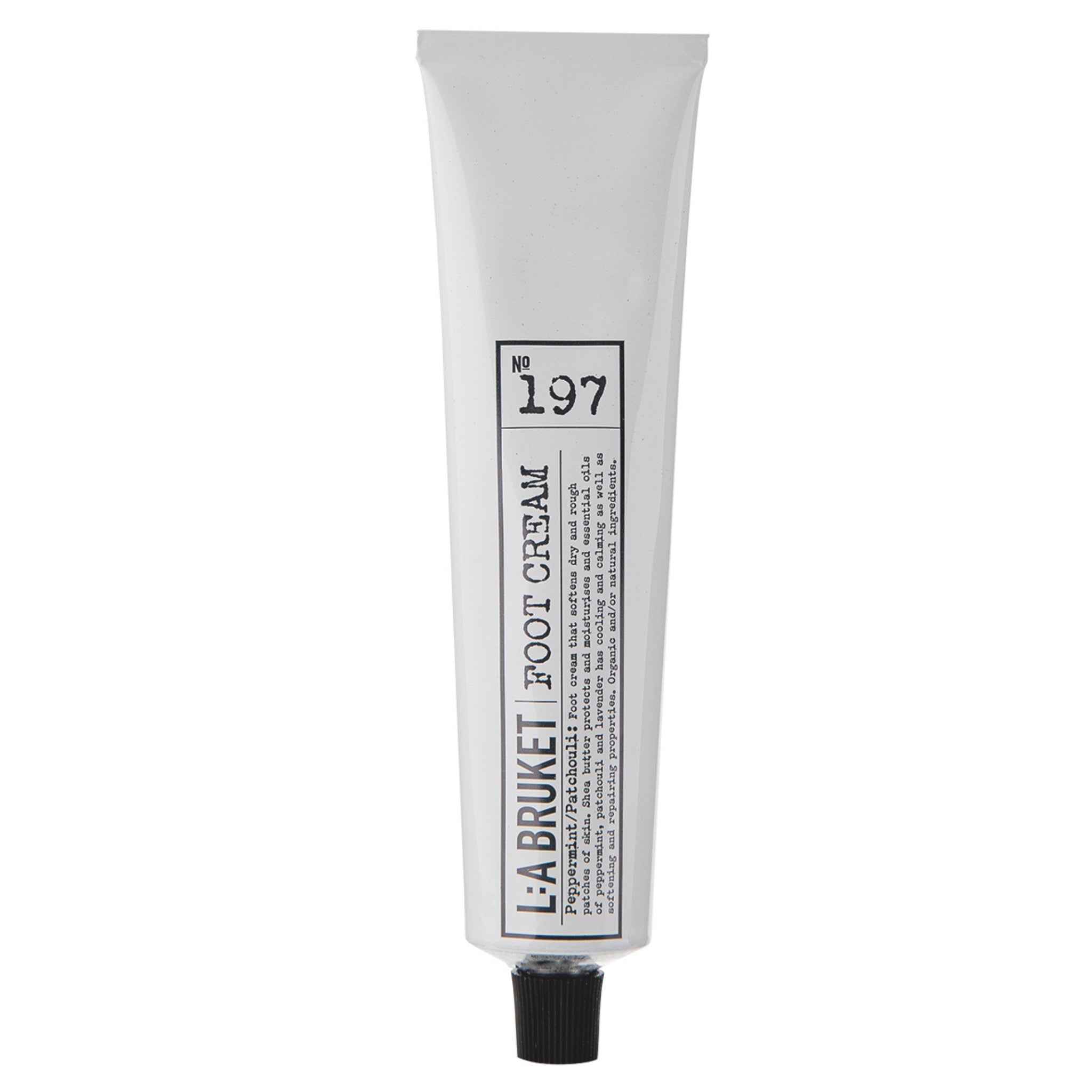 No. 197 Foot Cream Peppermint/patchouli