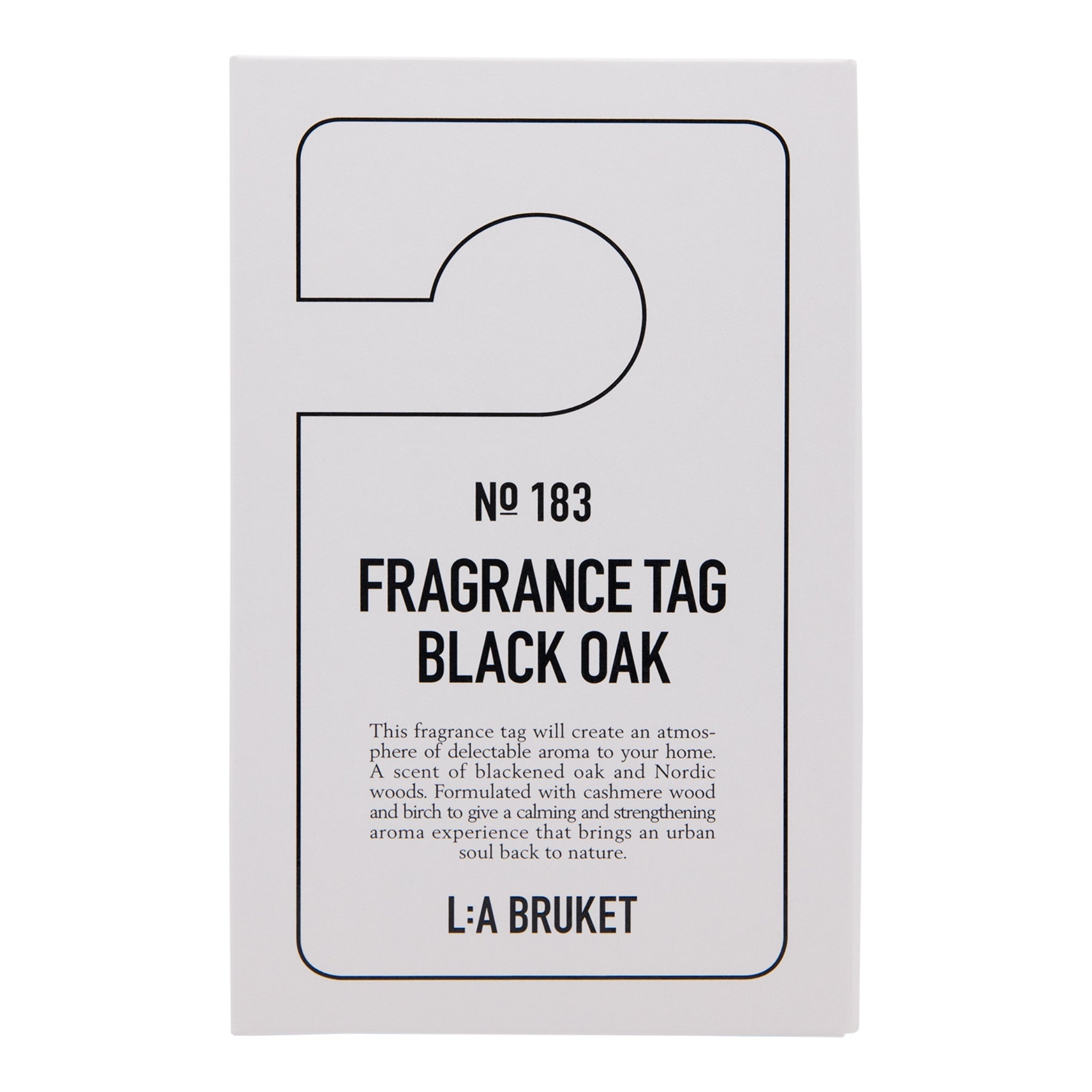 No. 183 Fragrance Tag Black Oak