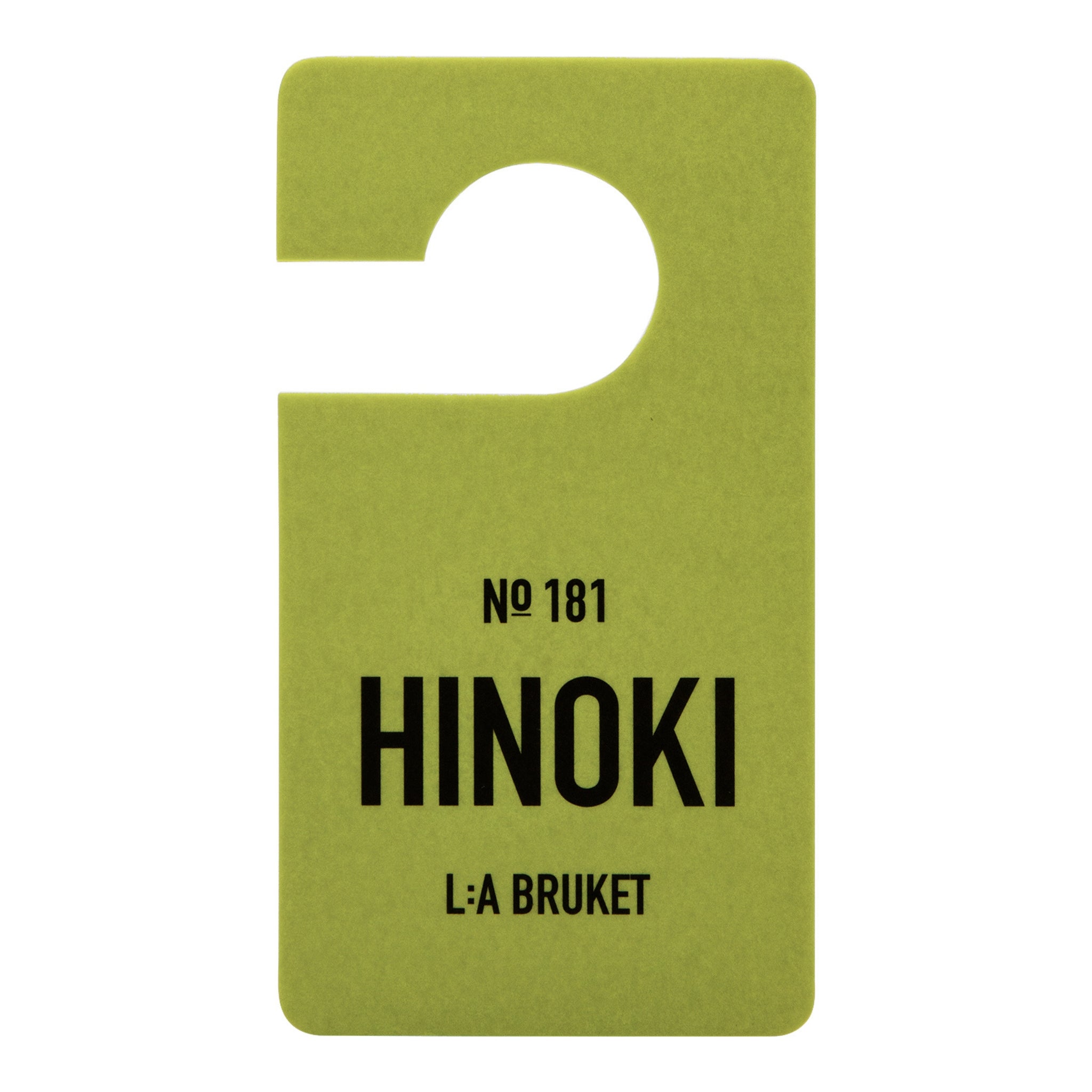 No. 181 Fragrance Tag Hinoki