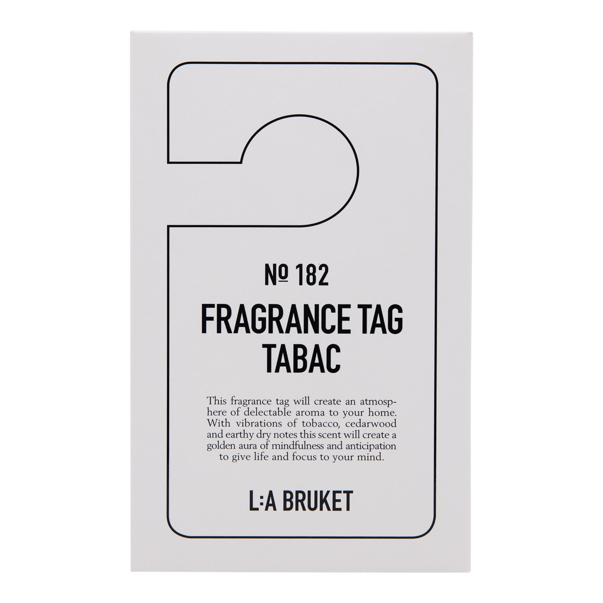 No. 182 Fragrance Tag Tabac