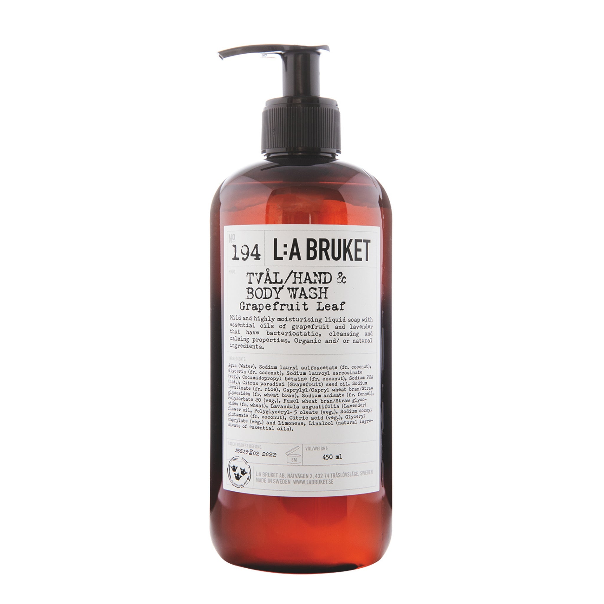 No. 194 Liquid Soap Grapefruit Leaf