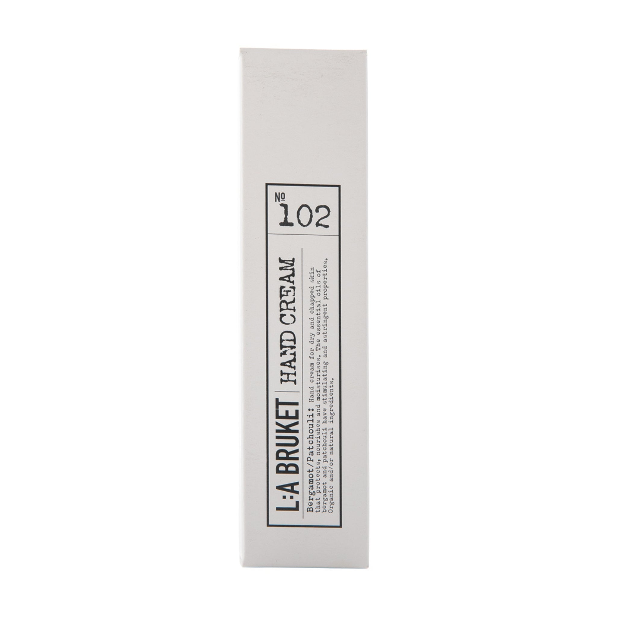 No. 102 Hand Cream Bergamot/patchouli
