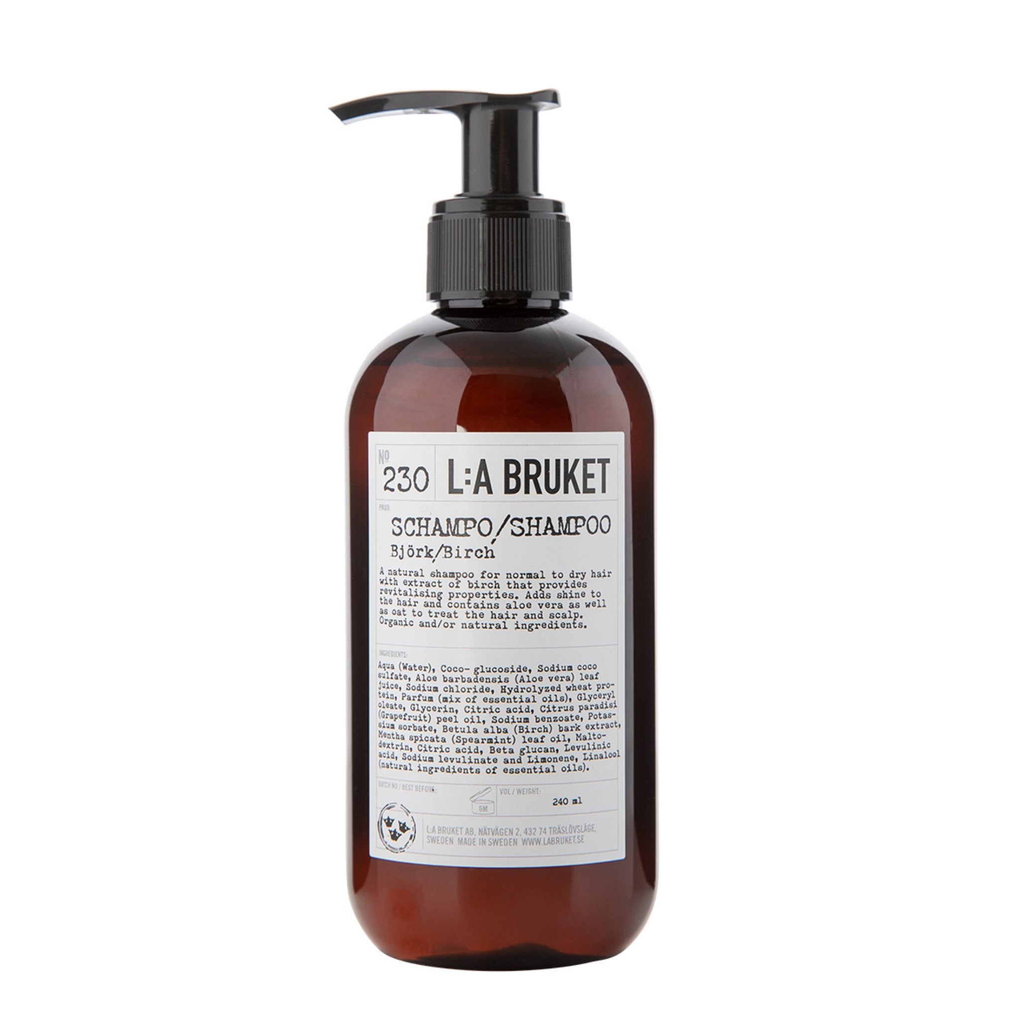 No. 230 Shampoo Birch
