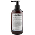 L:A Bruket No. 112 Lemongrass Conditioner in a brown 250ml pump bottle on a white background, hair care
