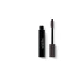 Dr. Hauschka Long Lasting Mascara: Geöffnetes Produkt mit Bürste auf weißem Hintergrund.