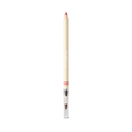 Pure U Soft Lipliner, beige pencil with transparent cap and applicator on white background, lip makeup.