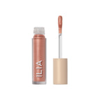 ILIA Liquid Powder Chromatic Eye Tint in einer Flasche mit Applikator, kupferfarben auf weißem Hintergrund, Augenmake-up