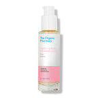 The Organic Pharmacy Neck + Chest Firming Lotion in einer Flasche mit Pumpe auf weißem Hintergrund, Hautpflege