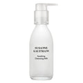 Susanne Kaufmann bottle with pump for Soothing Cleansing Milk on white background, skin care.