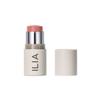 ILIA Multi-stick in a beige tube with cap on a white background, makeup