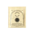 Cosmic Alchemy Dealer Toasted Coconut – cream pouch 20g, black text on white background – wellness