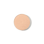 Natural Pressed Eye Shadow Sequencer Refill – runder, pfirsichfarbener Lidschatten auf weißem Hintergrund – Augenmake-up