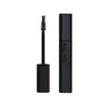 Kjaer Weis Feather Touch Brow Gel Deep Brown – black tube with brush, white background – eyebrow styling