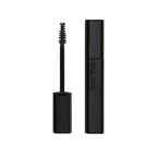 Kjaer Weis Feather Touch Brow Gel Deep Brown – black tube with brush, white background – eyebrow styling
