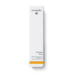 Dr. Hauschka Reinigungsbalsam – weißes Kartonpaket mit orangefarbenem Streifen, weißer Hintergrund – Hautreinigung