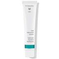 Dr. Hauschka MED Sole Zahncreme sensitiv – weiße Tube mit türkisem Streifen, weißem Deckel, weißem Hintergrund – Zahnpflege