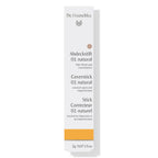 Dr. Hauschka Abdeckstift 01 natural – weißer Karton, 2g, orangefarbener Streifen, weißer Hintergrund – Make-up