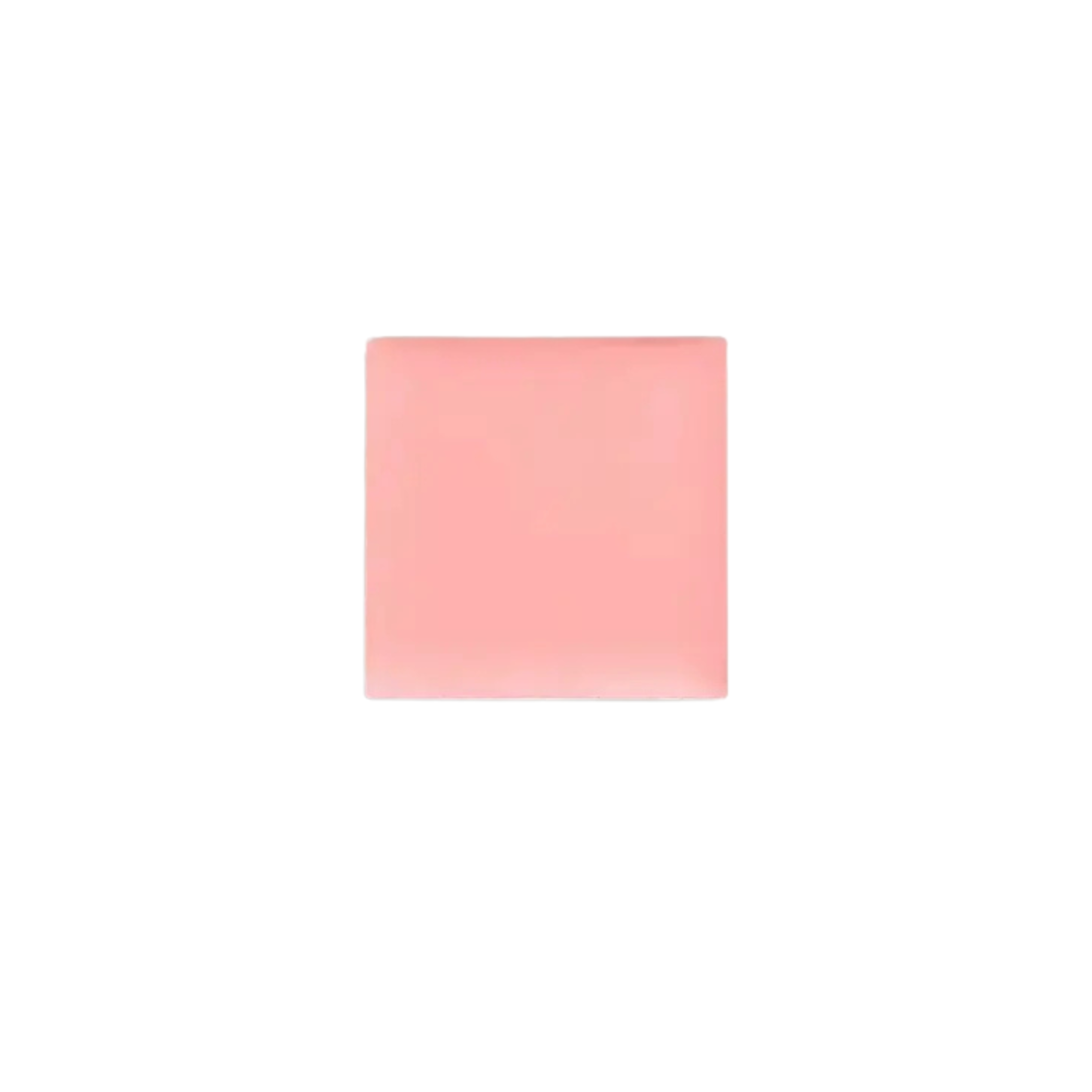Cream Blush Embrace – rosafarbener quadratischer Tiegel, weißer Hintergrund – Wangenfarbe
