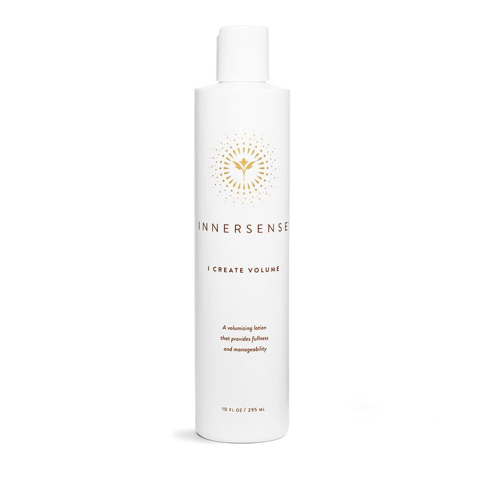 Innersense I Create Volume – weiße Flasche 295ml, weißer Deckel, weißer Hintergrund – Haarpflege