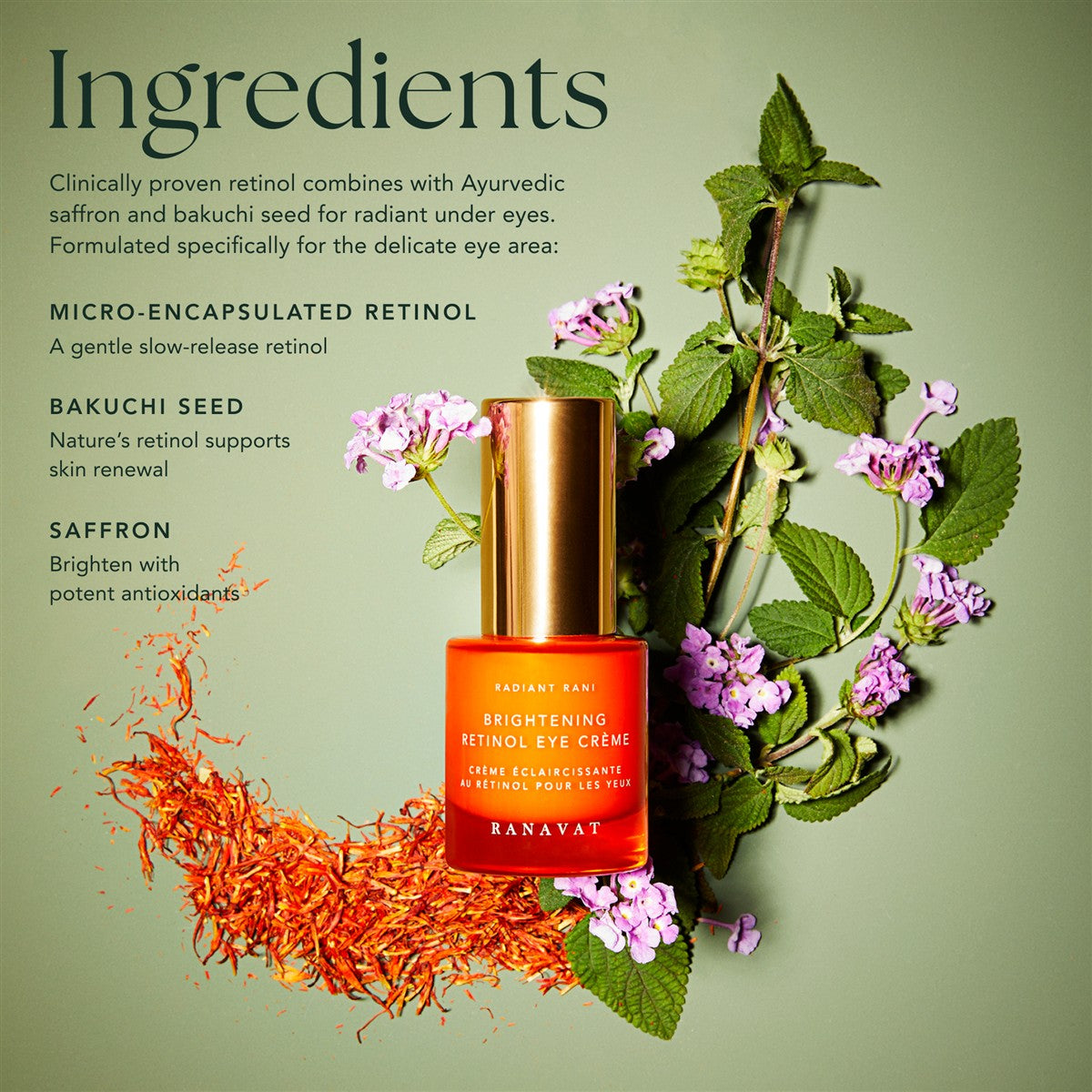 Radiant Rani Brightening Retinol Eye Creme