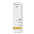 Dr. Hauschka Rosen Tagescreme leicht – weiße Tube mit goldener Linie, weißer Hintergrund – Gesichtspflege